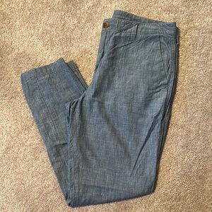Gap Cropped Lightweight Ankle Pants, size 6